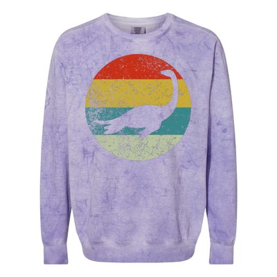 Nessie Loch Vintage Colorblast Crewneck Sweatshirt