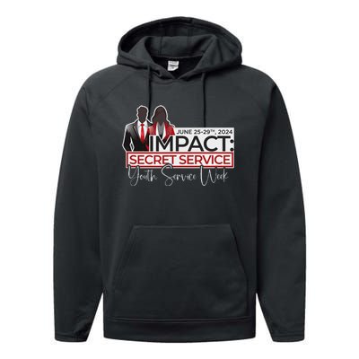 New Life Vineyard Impact Secret Service Performance Fleece Hoodie