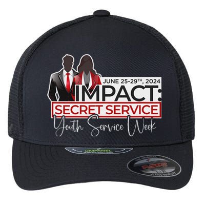 New Life Vineyard Impact Secret Service Flexfit Unipanel Trucker Cap