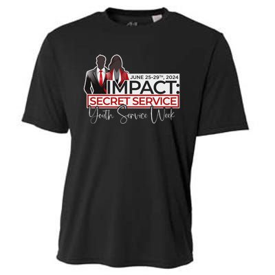 New Life Vineyard Impact Secret Service Cooling Performance Crew T-Shirt