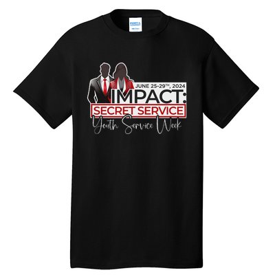 New Life Vineyard Impact Secret Service Tall T-Shirt