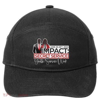 New Life Vineyard Impact Secret Service 7-Panel Snapback Hat