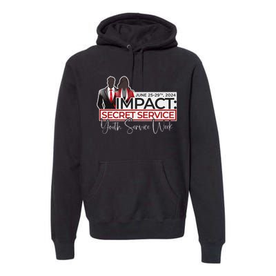 New Life Vineyard Impact Secret Service Premium Hoodie