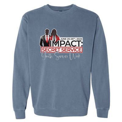 New Life Vineyard Impact Secret Service Garment-Dyed Sweatshirt