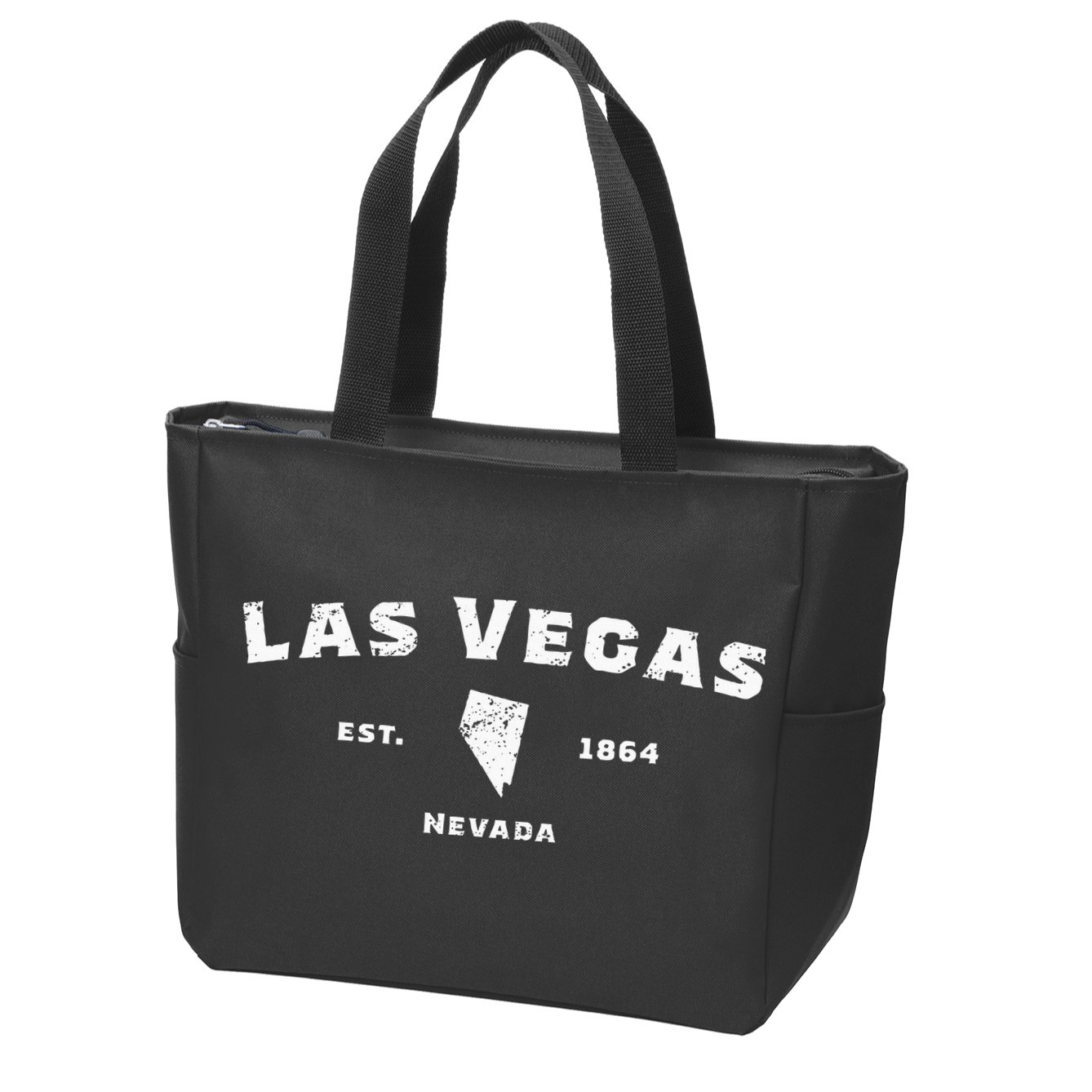 Nevada Las Vegas Zip Tote Bag