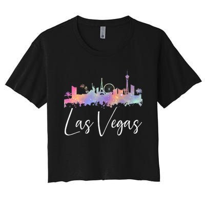 New Las Vegas Love Baby For Holidays In Vegas Women's Crop Top Tee