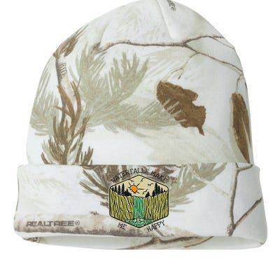 Nature Lover Waterfall Lovers Waterfall Happy Love Hiking Kati Licensed 12" Camo Beanie