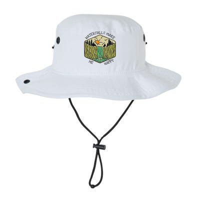 Nature Lover Waterfall Lovers Waterfall Happy Love Hiking Legacy Cool Fit Booney Bucket Hat