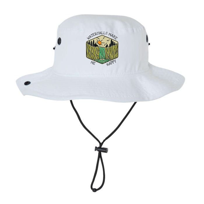 Nature Lover Waterfall Lovers Waterfall Happy Love Hiking Legacy Cool Fit Booney Bucket Hat