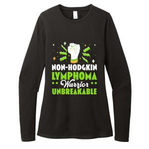 Nongifthodgkin Lymphoma Warrior Unbreakable Cancer Fighter Cute Gift Womens CVC Long Sleeve Shirt