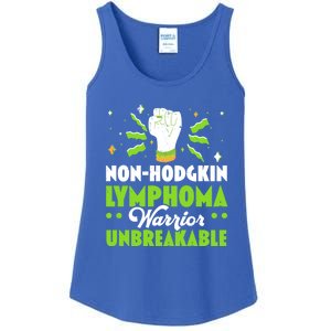 Nongifthodgkin Lymphoma Warrior Unbreakable Cancer Fighter Cute Gift Ladies Essential Tank