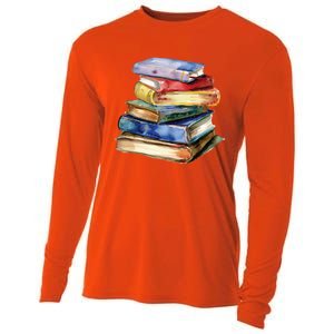 National Library Week Book Reading Library Day Librarian Gift Cooling Performance Long Sleeve Crew