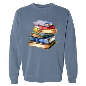 National Library Week Book Reading Library Day Librarian Gift Garment-Dyed Sweatshirt