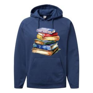 National Library Week Book Reading Library Day Librarian Gift Performance Fleece Hoodie