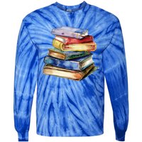 National Library Week Book Reading Library Day Librarian Gift Tie-Dye Long Sleeve Shirt