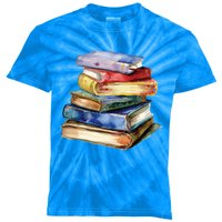 National Library Week Book Reading Library Day Librarian Gift Kids Tie-Dye T-Shirt