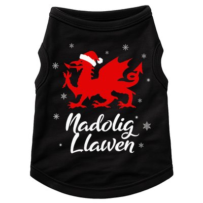 Nadolig Llawen Wales Welsh Cymru Merry Christmas Dragon Doggie Tank