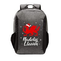 Nadolig Llawen Wales Welsh Cymru Merry Christmas Dragon Vector Backpack