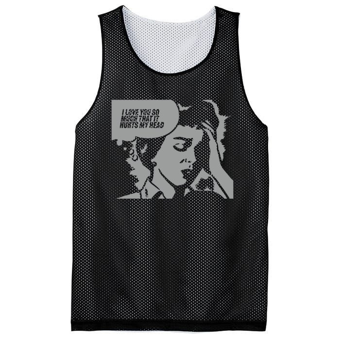 New Love You So Much Mesh Reversible Basketball Jersey Tank