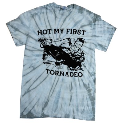 Not My 1st Tornado Vintage Retro Tie-Dye T-Shirt