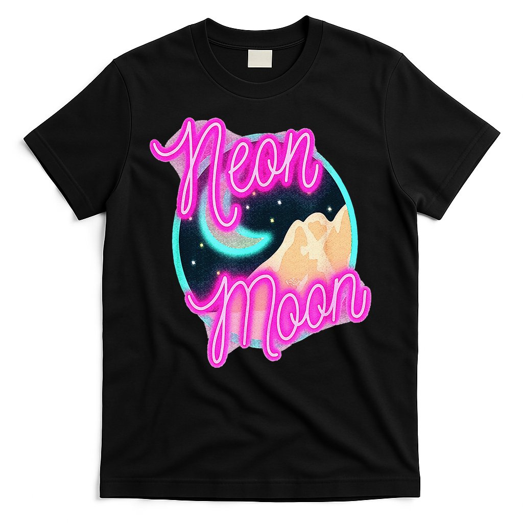 Neon Moon 90s Country Music T-Shirt