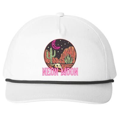 Neon Moon 90s Country Music Snapback Five-Panel Rope Hat