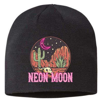 Neon Moon 90s Country Music Sustainable Beanie