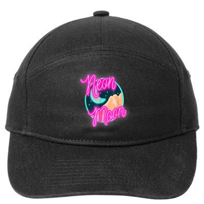 Neon Moon 90s Country Music 7-Panel Snapback Hat