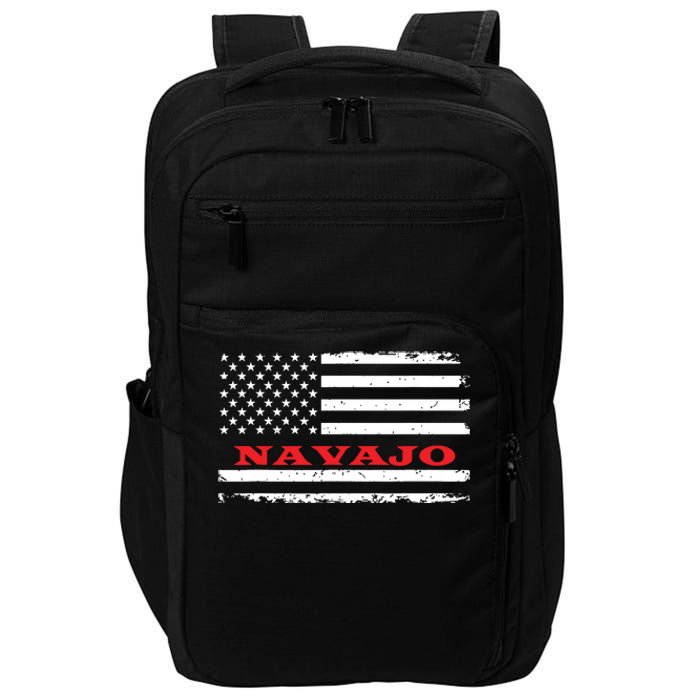 New Mexico American Flag Navajo Usa Patriotic Souvenir Impact Tech Backpack