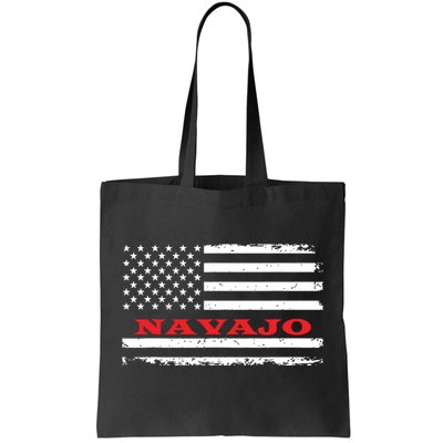 New Mexico American Flag Navajo Usa Patriotic Souvenir Tote Bag