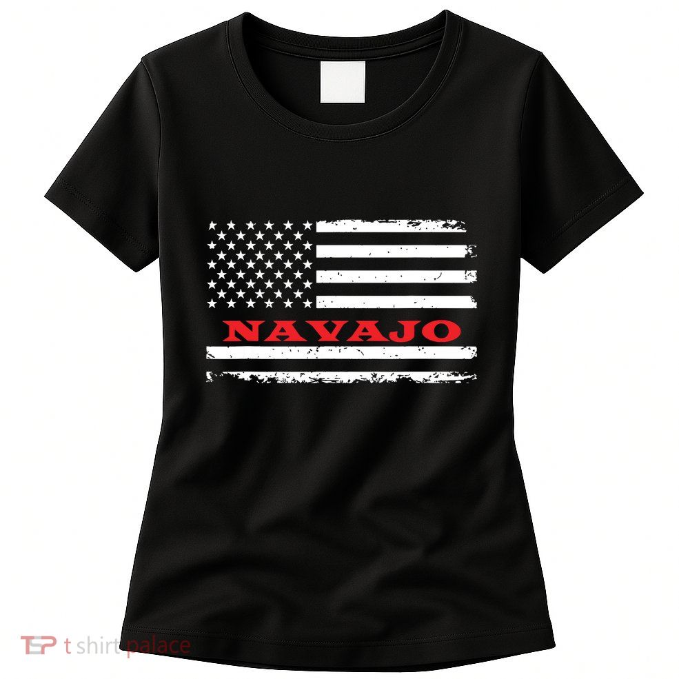 New Mexico American Flag Navajo Usa Patriotic Souvenir Womens T-Shirt