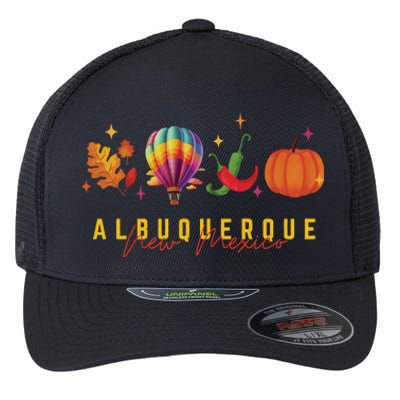 New Mexico Albuquerque Balloon Hot Air Balloon Festival Flexfit Unipanel Trucker Cap