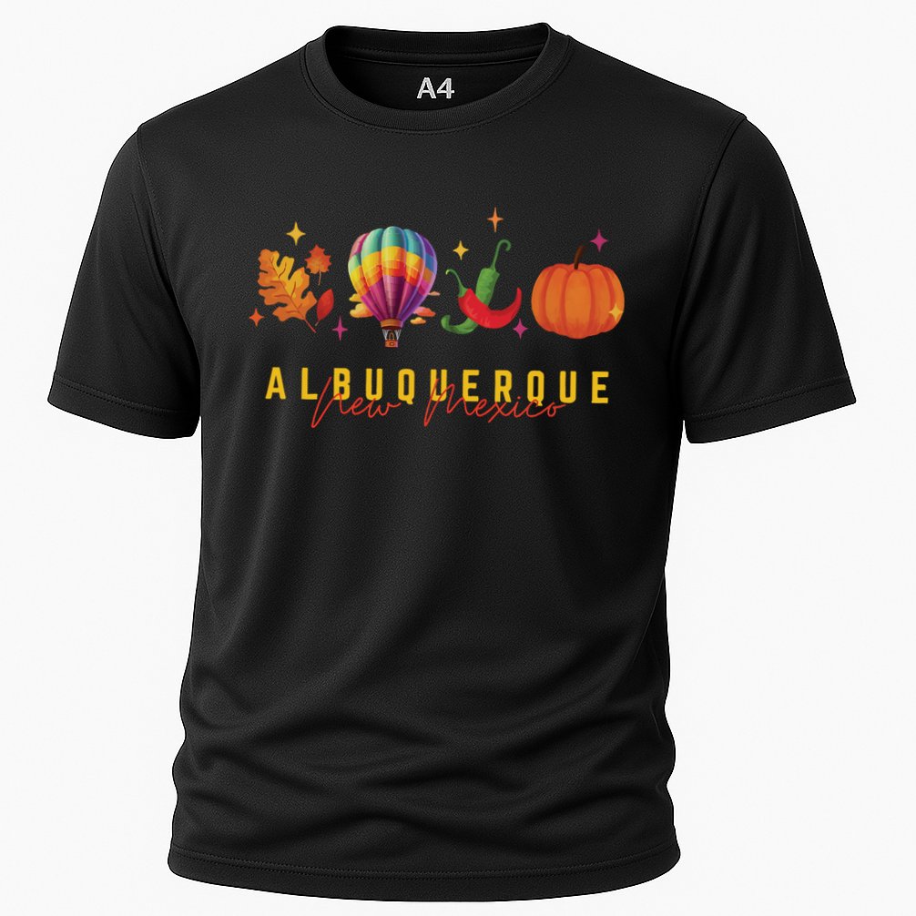 New Mexico Albuquerque Balloon Hot Air Balloon Festival Cooling Performance Crew T-Shirt