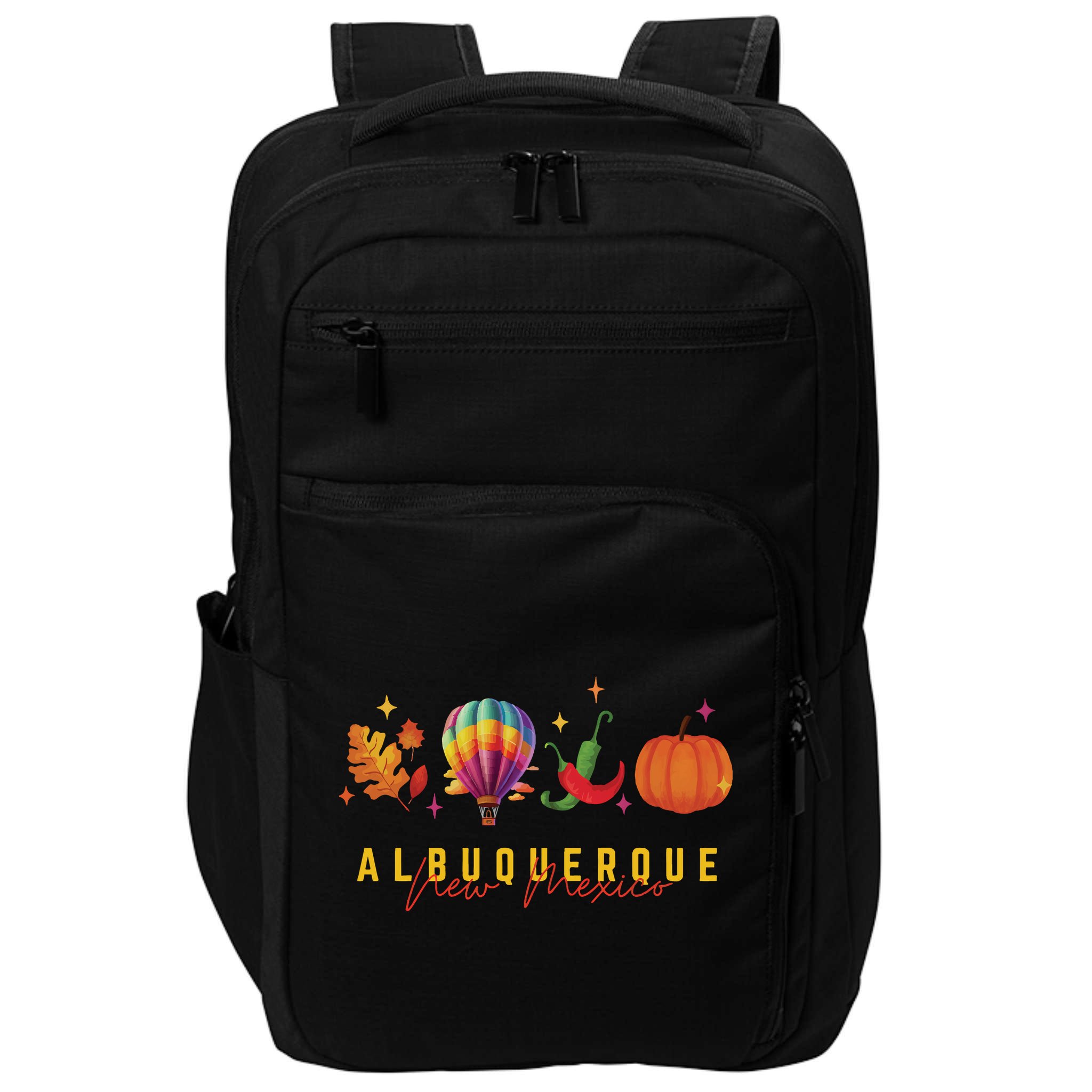 New Mexico Albuquerque Balloon Hot Air Balloon Festival Impact Tech Backpack