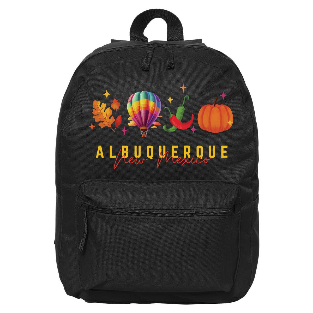 New Mexico Albuquerque Balloon Hot Air Balloon Festival 16 in Basic Backpack