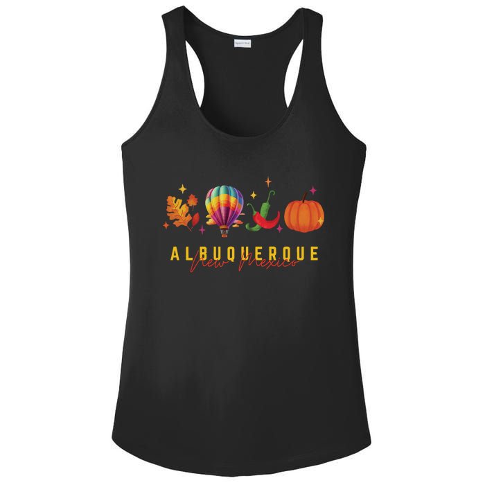 New Mexico Albuquerque Balloon Hot Air Balloon Festival Ladies PosiCharge Competitor Racerback Tank