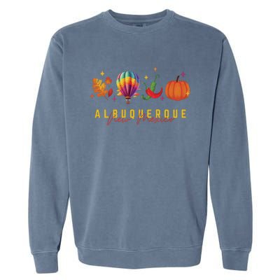 New Mexico Albuquerque Balloon Hot Air Balloon Festival Garment-Dyed Sweatshirt