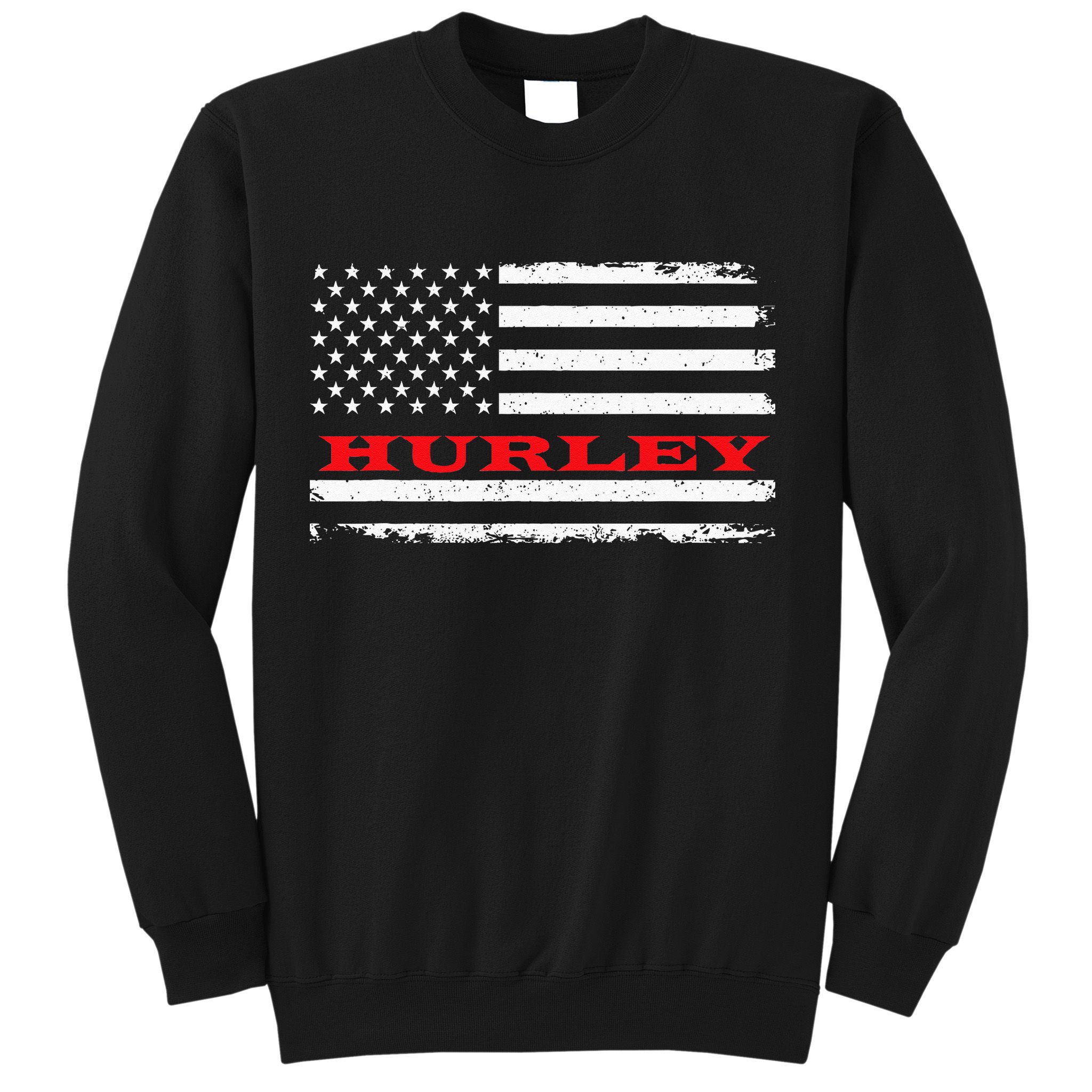 New Mexico American Flag Hurley USA Patriotic Souvenir Sweatshirt