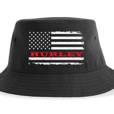 New Mexico American Flag Hurley USA Patriotic Souvenir Sustainable Bucket Hat