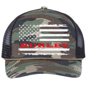 New Mexico American Flag Hurley USA Patriotic Souvenir Retro Rope Trucker Hat Cap