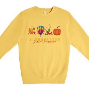 New Mexico Albuquerque Balloon Premium Crewneck Sweatshirt