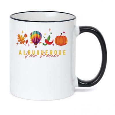 New Mexico Albuquerque Balloon 11oz Black Color Changing Mug