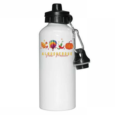 New Mexico Albuquerque Balloon Aluminum Water Bottle