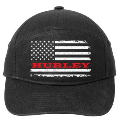 New Mexico American Flag Hurley USA Patriotic Souvenir 7-Panel Snapback Hat