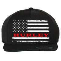 New Mexico American Flag Hurley USA Patriotic Souvenir Wool Snapback Cap