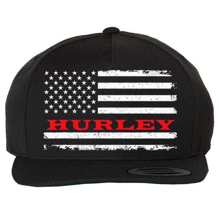 New Mexico American Flag Hurley USA Patriotic Souvenir Wool Snapback Cap