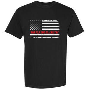 New Mexico American Flag Hurley USA Patriotic Souvenir Garment-Dyed Heavyweight T-Shirt