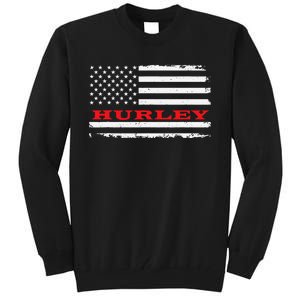 New Mexico American Flag Hurley USA Patriotic Souvenir Tall Sweatshirt