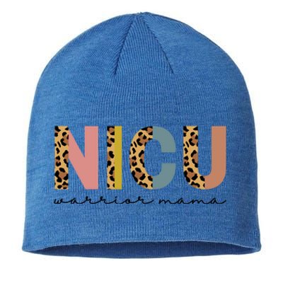 Nicu Mom Appreciation Micro Preemie Nicu Warrior Mama Great Gift Sustainable Beanie