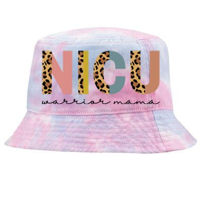 Nicu Mom Appreciation Micro Preemie Nicu Warrior Mama Great Gift Tie-Dyed Bucket Hat